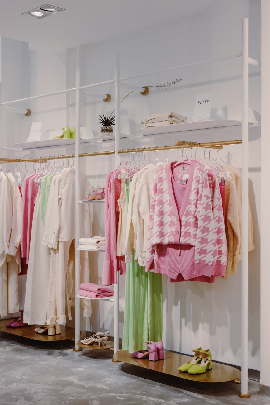 UK retail shop interior store display
