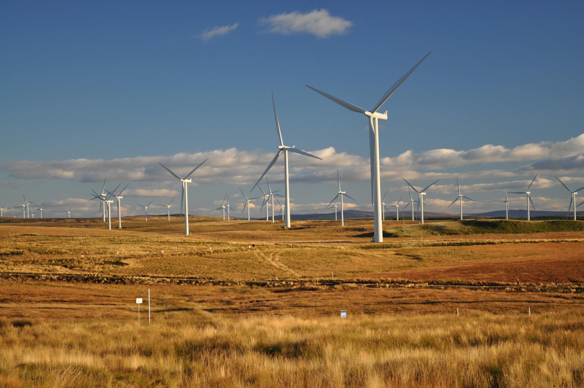 Scottish Power wind farm energy supplier